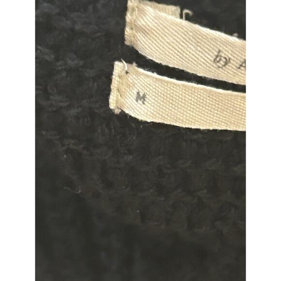 NWT Anthropologie Women's Black Crochet Top Size M - Picture 3 of 6